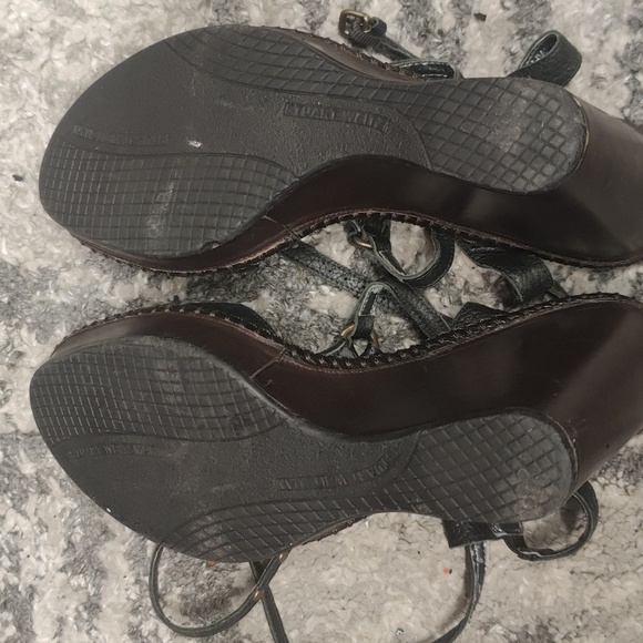 Stuart Weitzman Women's heel pump wedge size 7.5 - Picture 3 of 8